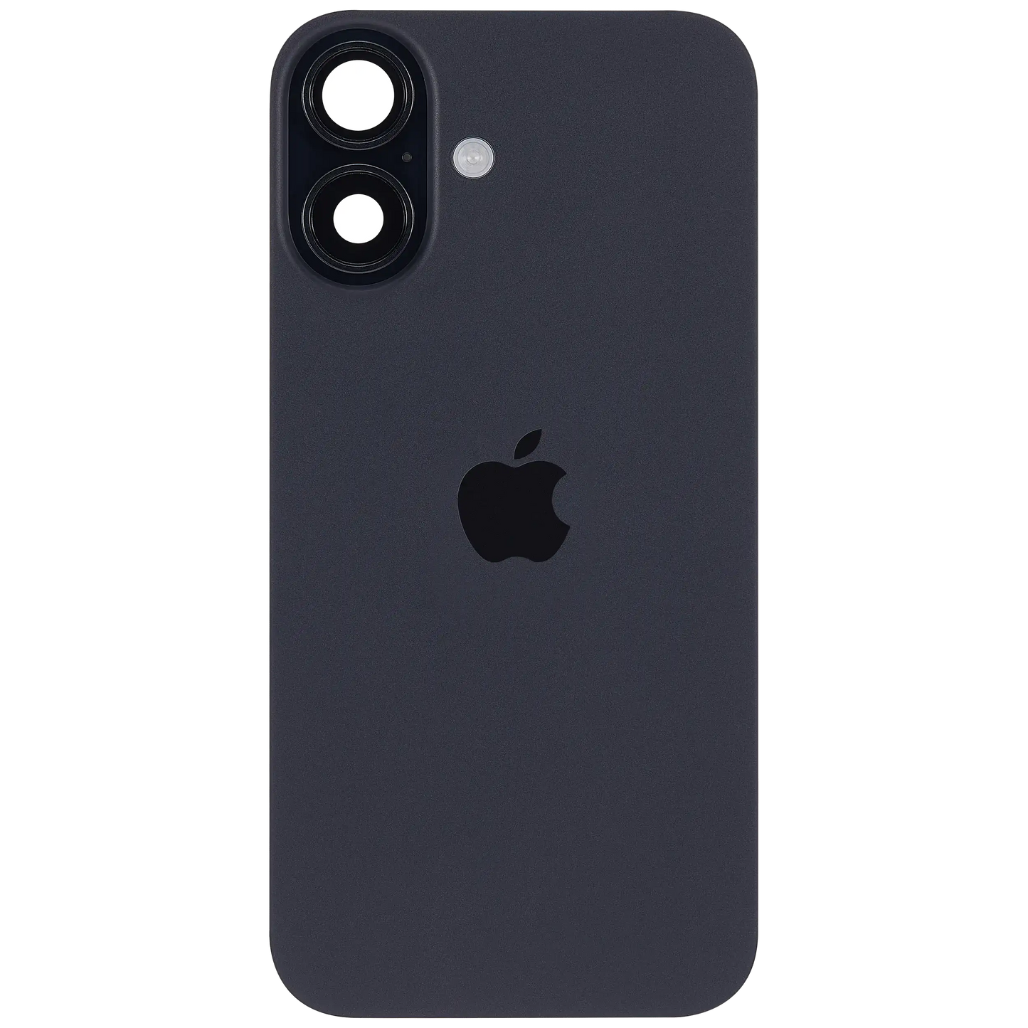 Back Glass w/ MagSafe Magnet & NFC & Flashlight Flex For iPhone 16 (Used OEM Pull: Grade A) (Black)