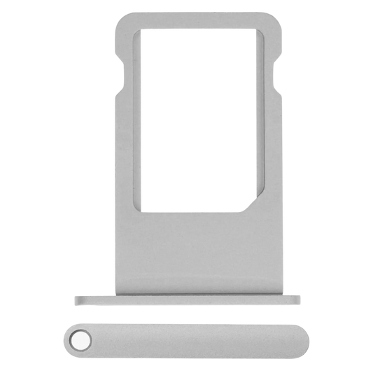 Sim Card Tray For iPhone 6S (Service Pack) (Silver)