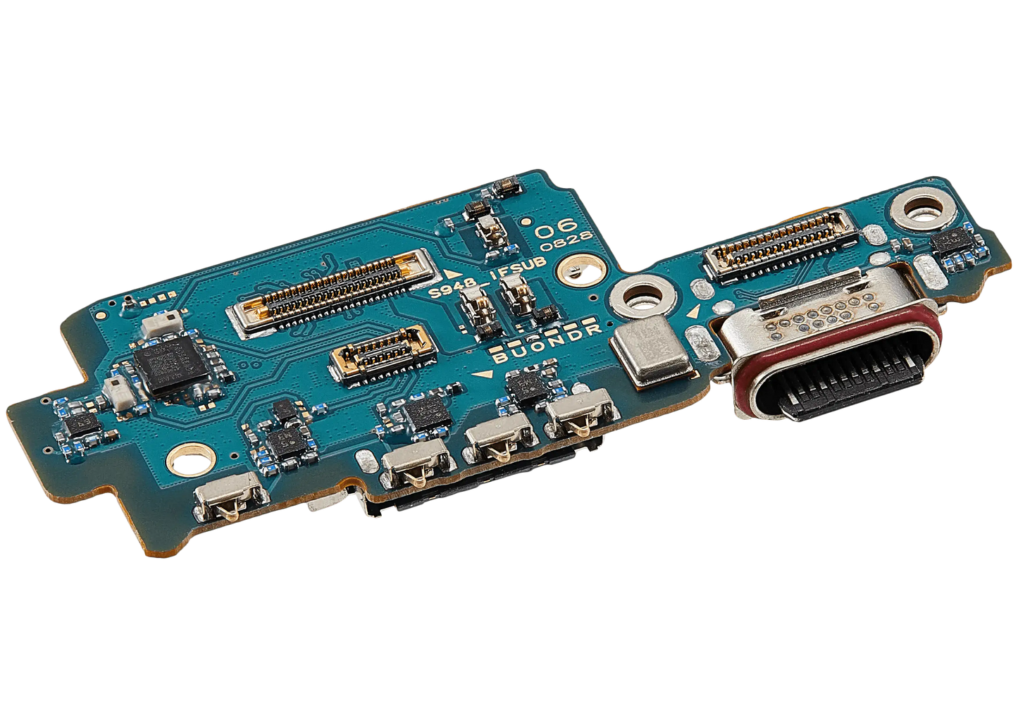 Charging Port Board With Sim Card Reader For Samsung Galaxy S26 Ultra (S948O) (Dual Card Version) (Premium)