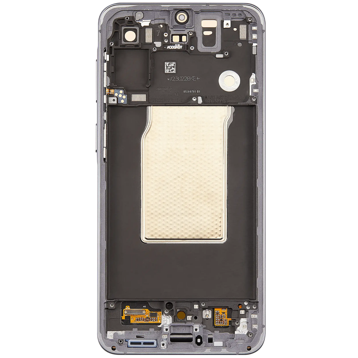 OLED Assembly With Frame For Samsung Galaxy A57 5G (A576 / 2026) (Refurbished) (Gray)