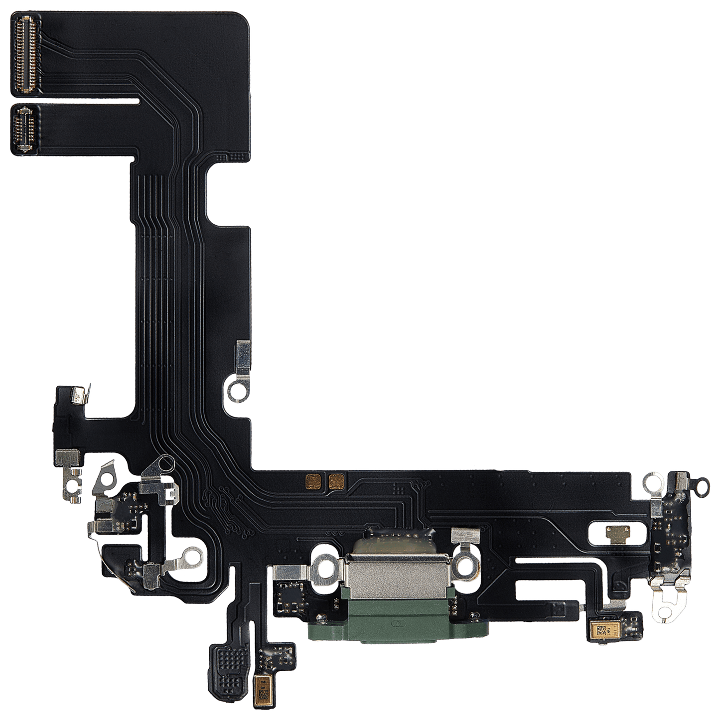 Charging Port Flex Cable For iPhone 13 (Aftermarket Plus) (Green)