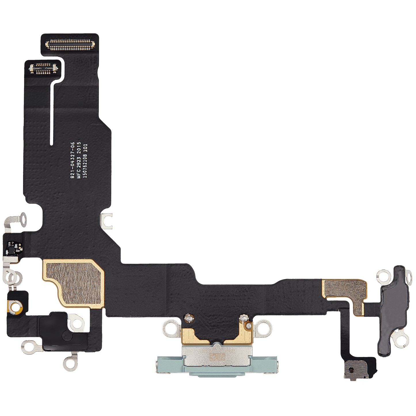 Charging Port Flex Cable For iPhone 15 (Used OEM Pull) (Green)