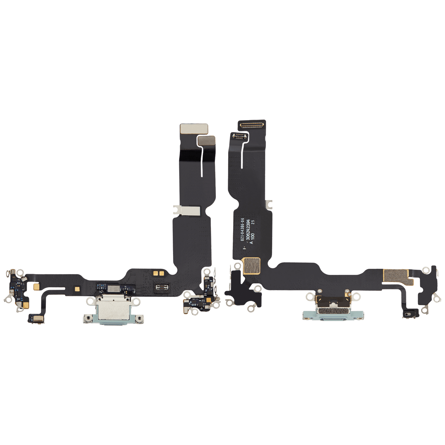 Charging Port Flex Cable For iPhone 15 Plus (Used OEM Pull) (Green)