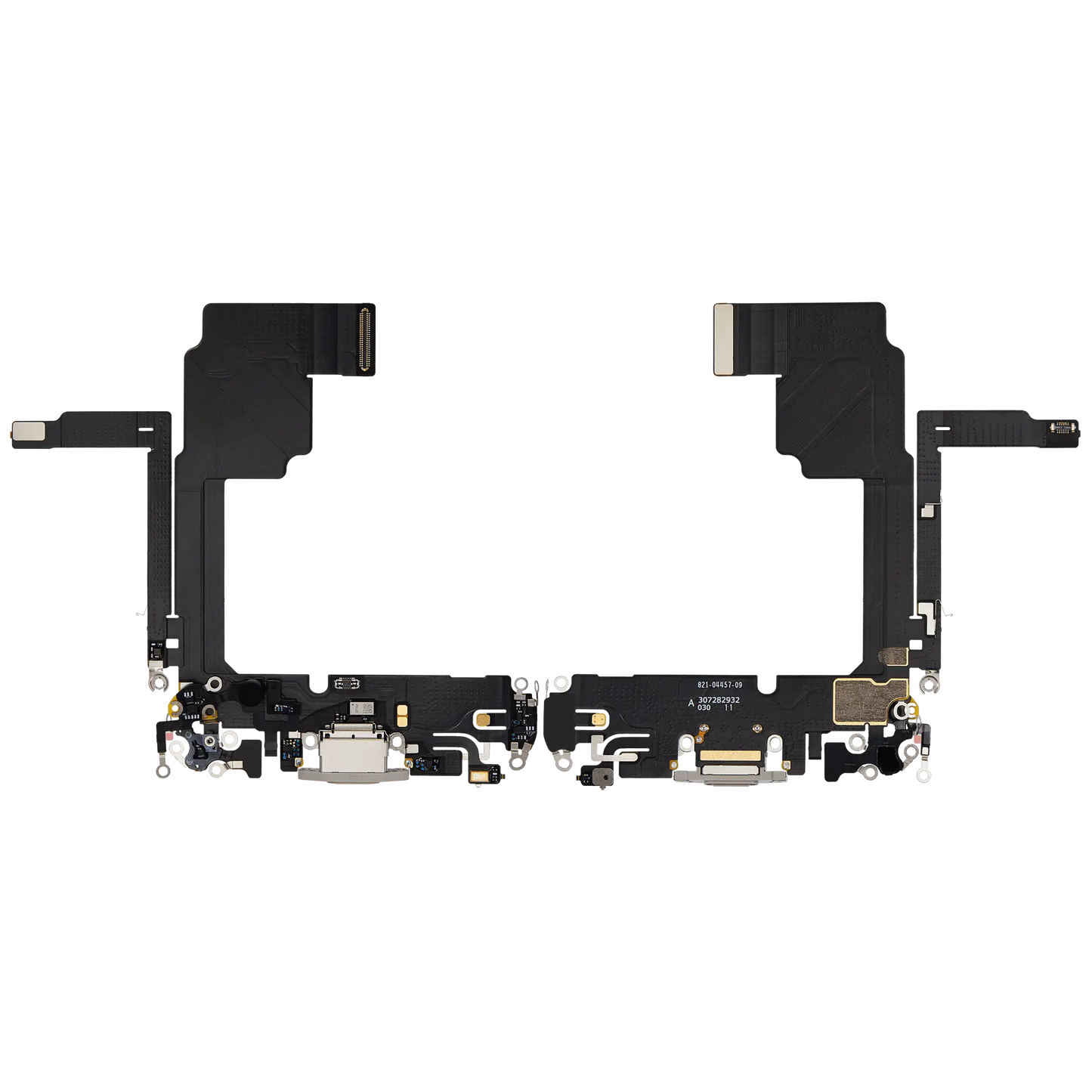 Charging Port Flex Cable For iPhone 15 Pro (Used OEM Pull) (White Titanium)