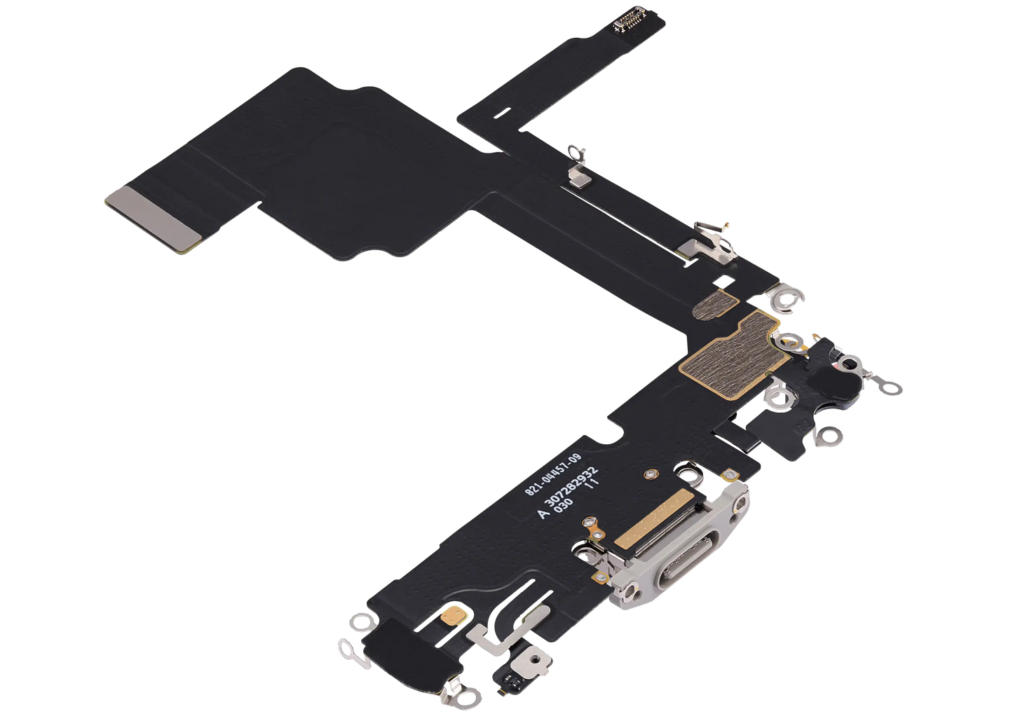 Charging Port Flex Cable For iPhone 15 Pro (Used OEM Pull) (White Titanium)