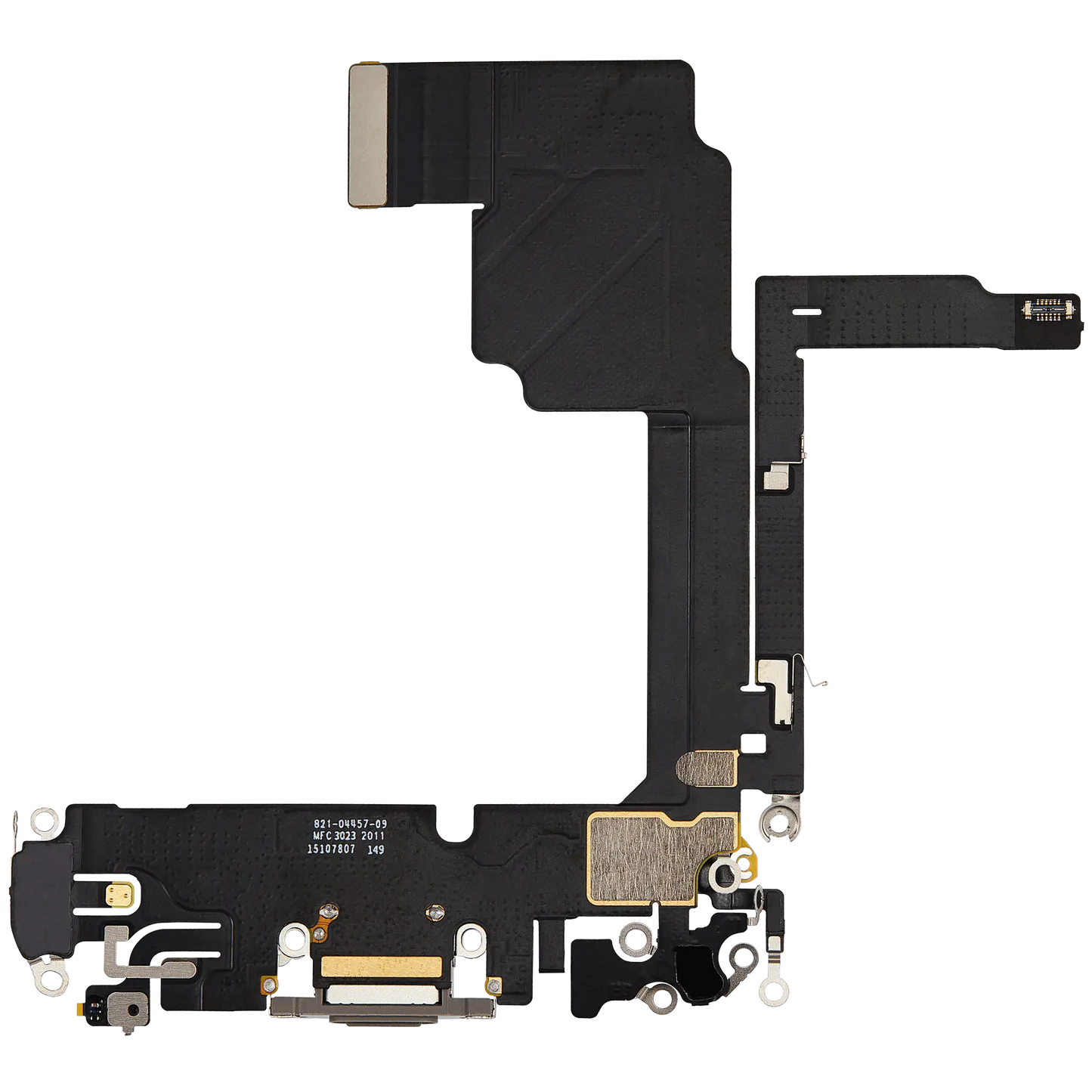 Charging Port Flex Cable For iPhone 15 Pro (Used OEM Pull) (Natural Titanium)