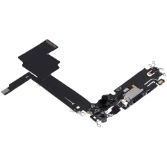 Charging Port Flex Cable For iPhone 15 Pro Max (Used OEM Pull) (Blue Titanium)