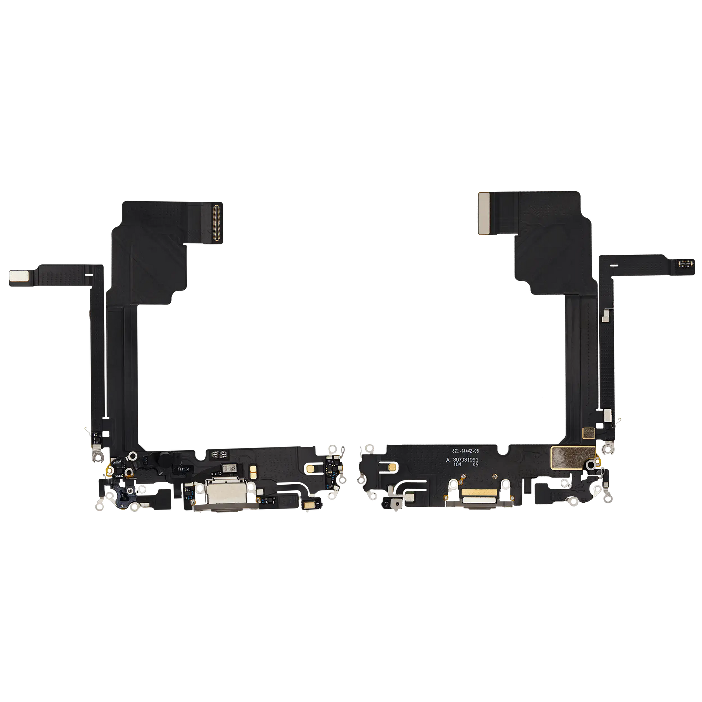Charging Port Flex Cable For iPhone 15 Pro Max (Used OEM Pull) (Natural Titanium)