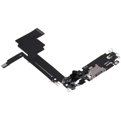 Charging Port Flex Cable For iPhone 15 Pro Max (Used OEM Pull) (Natural Titanium)