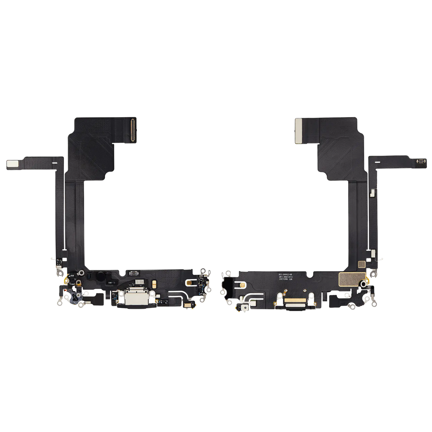 Charging Port Flex Cable For iPhone 15 Pro Max (Used OEM Pull) (Black Titanium)