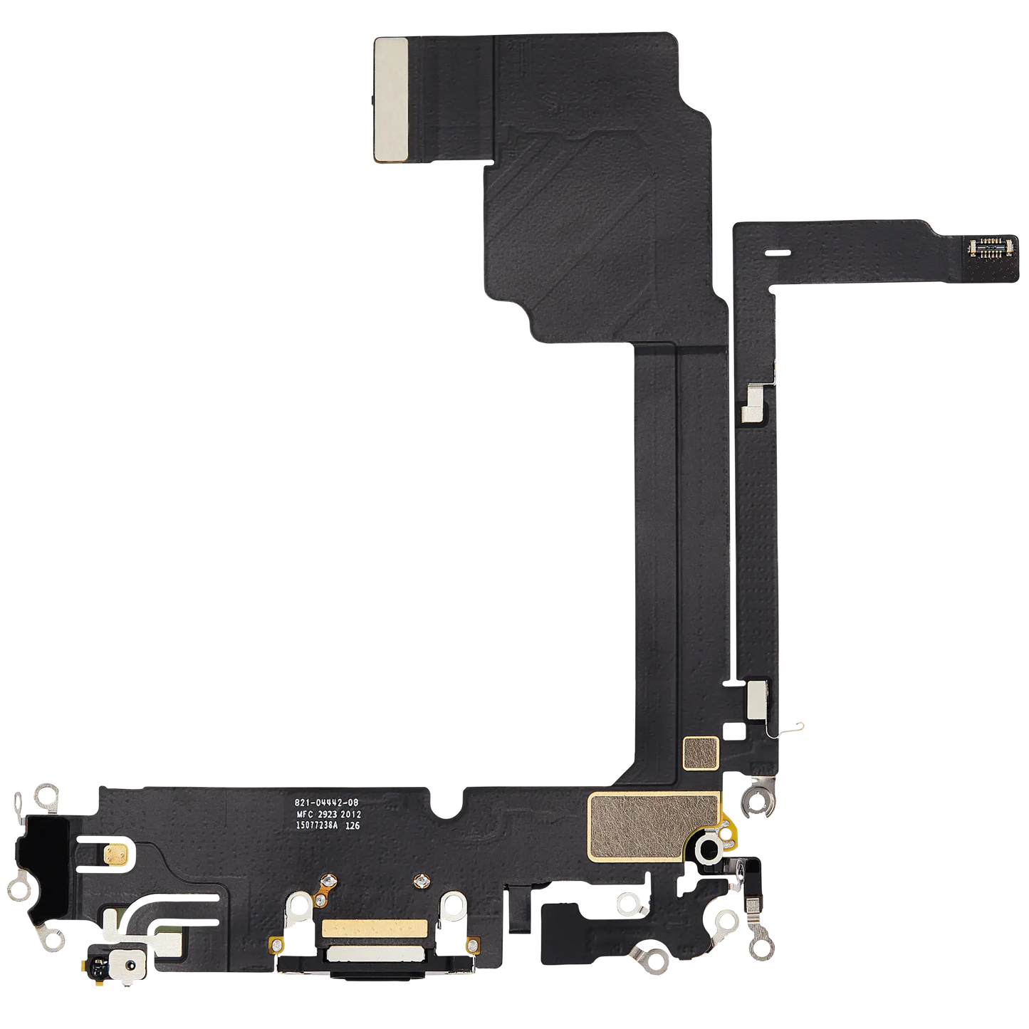 Charging Port Flex Cable For iPhone 15 Pro Max (Used OEM Pull) (Black Titanium)