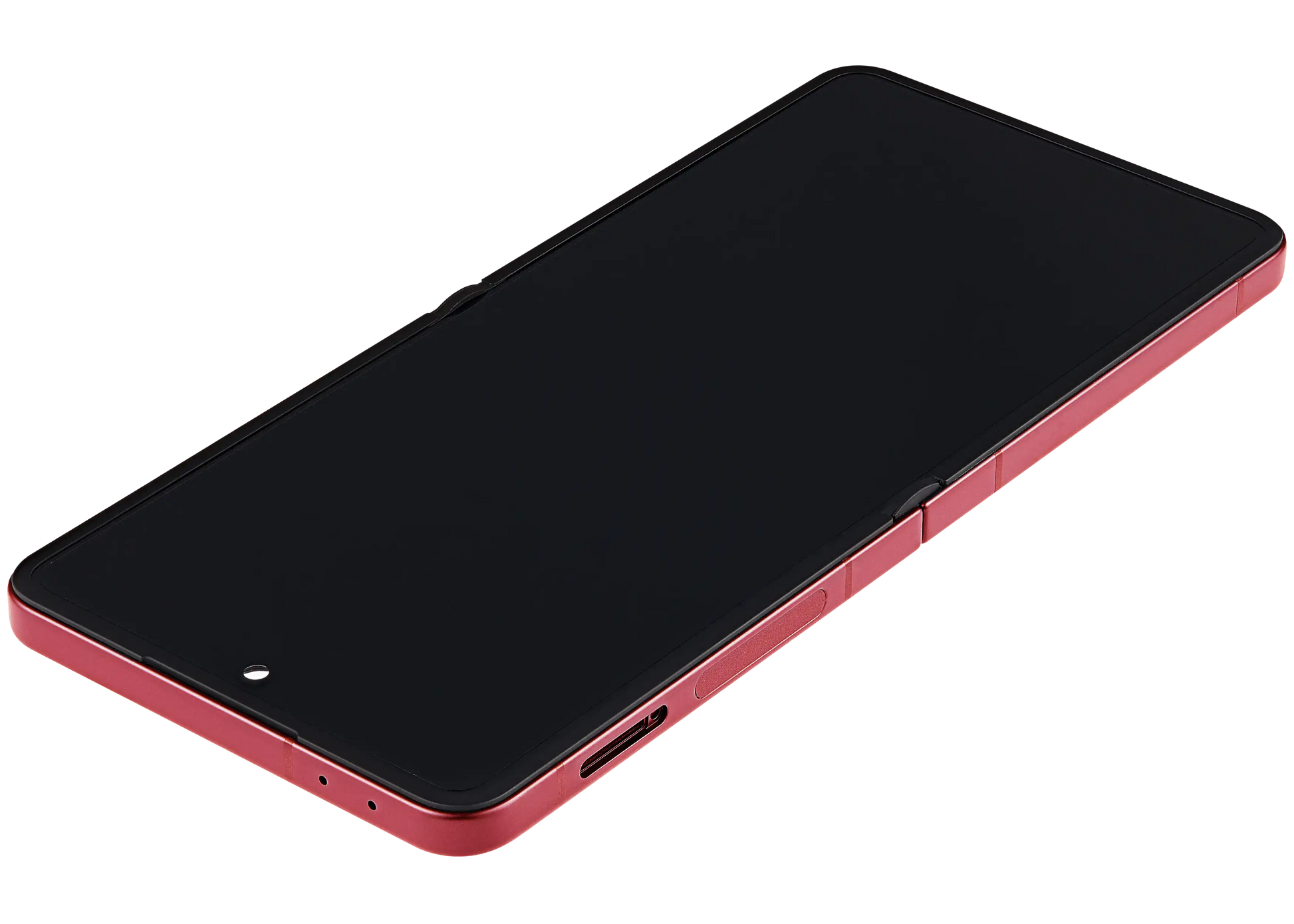 Inner OLED Assembly With Frame For Samsung Galaxy Z Flip 7 5G (US & International) (Refurbished) (Coral Red) - Replacement iPhone Parts