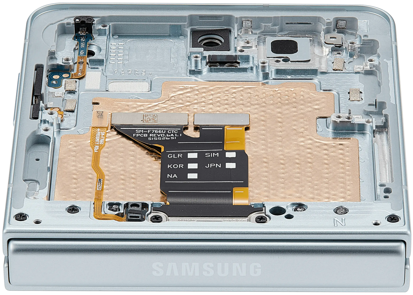 Inner OLED Assembly With Frame For Samsung Galaxy Z Flip 7 5G (US & International) (Refurbished) (Mint) - Replacement iPhone Parts