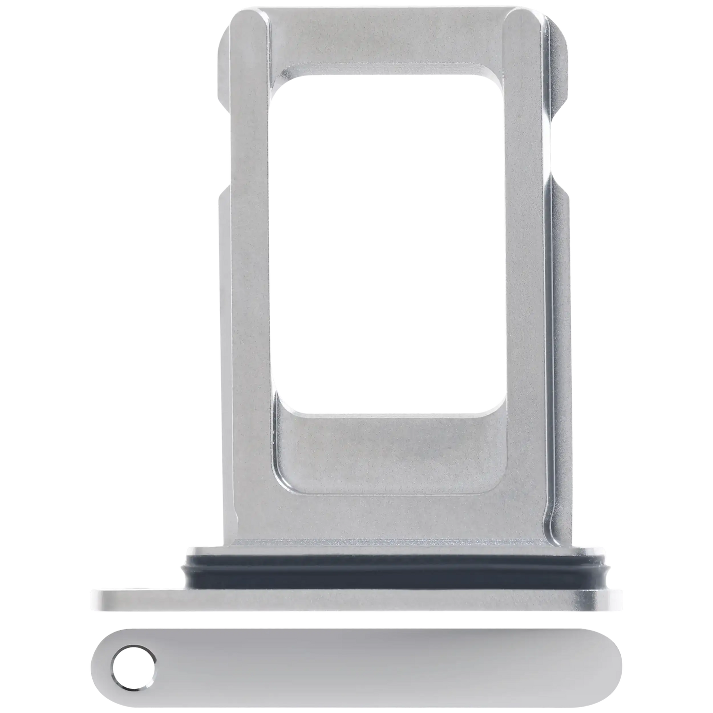 Sim Card Tray For iPhone 12 Pro Max (Service Pack) (Silver)