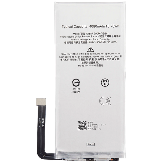 Replacement Battery For Google Pixel 5 (GTB1F) - replacement part product view