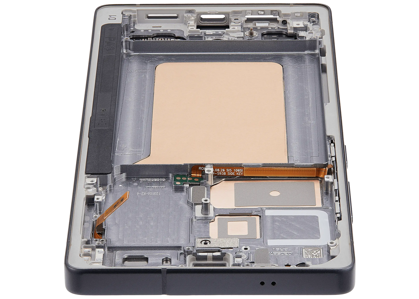 OLED Assembly With Frame For Samsung Galaxy S25 Ultra 5G (US & International) (Aftermarket Plus) (120Hz) (Titanium Jet Black)