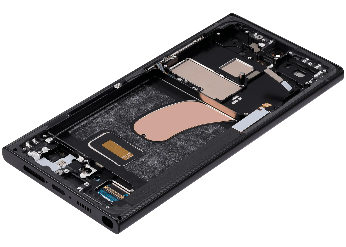 OLED Assembly With Frame For Samsung Galaxy S23 Ultra (US & International) (Aftermarket Plus) (120Hz) (Graphite)