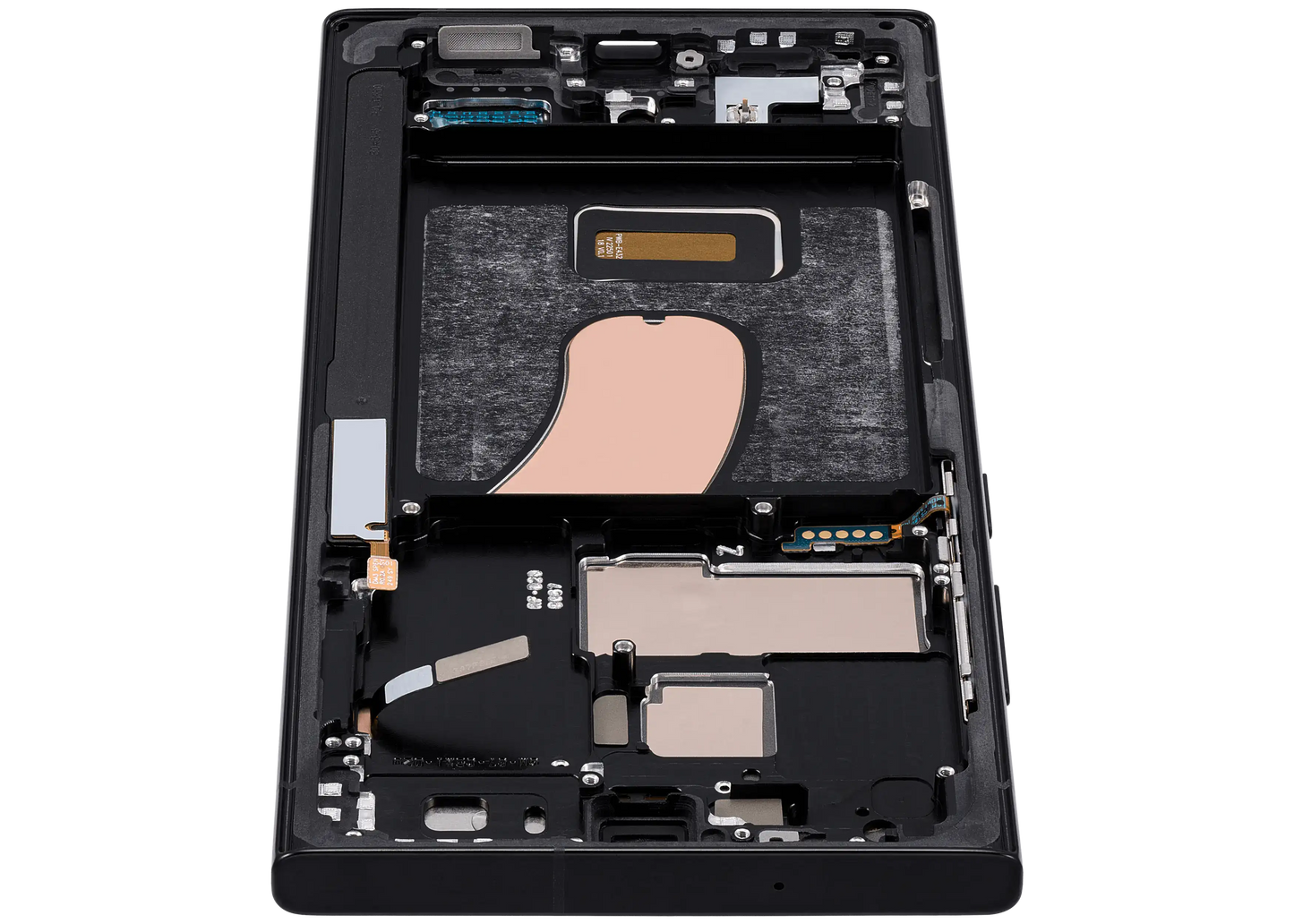 OLED Assembly With Frame For Samsung Galaxy S23 Ultra (US & International) (Aftermarket Plus) (120Hz) (Graphite)