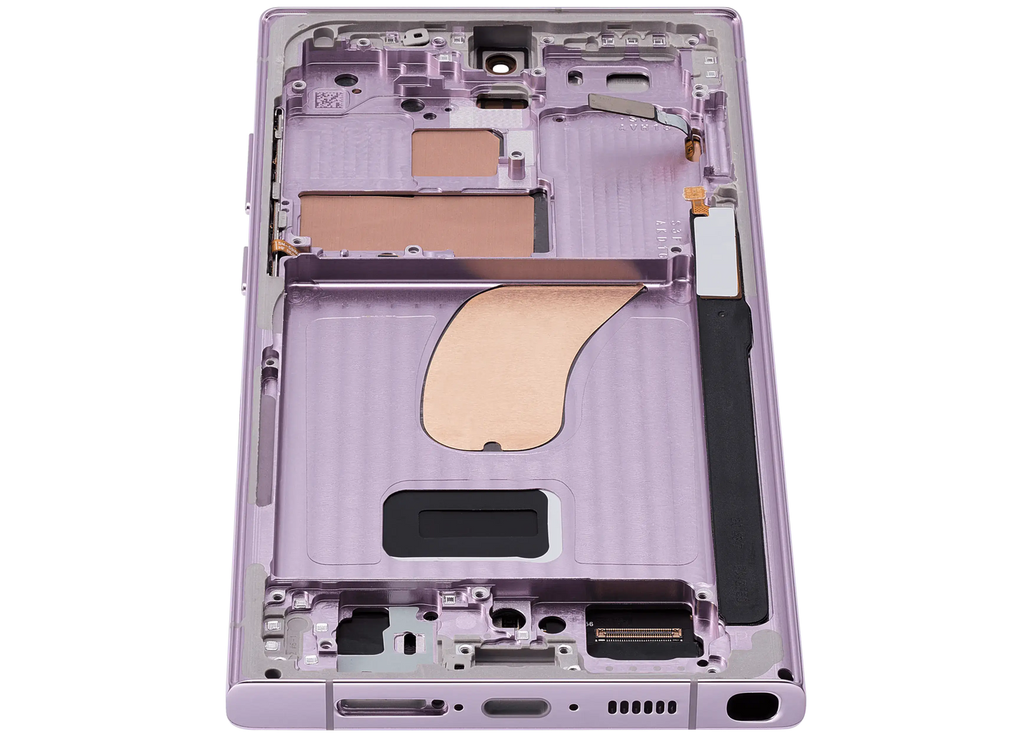 OLED Assembly With Frame For Samsung Galaxy S23 Ultra (US & International) (Aftermarket Plus) (120Hz) (Lavender)