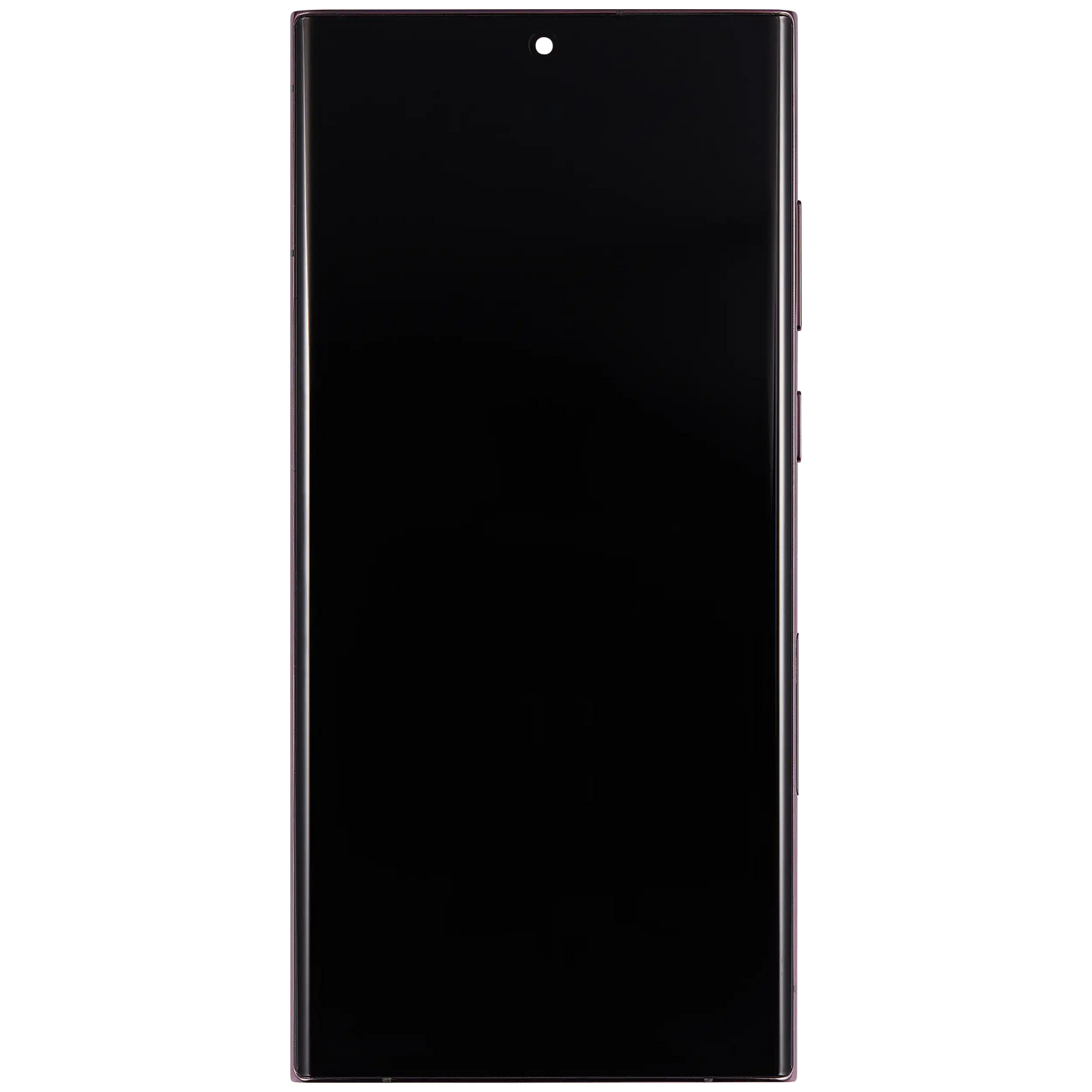 OLED Assembly With Frame For Samsung Galaxy S22 Ultra 5G (US & International Version) (Aftermarket Plus) (120Hz) (Burgundy)