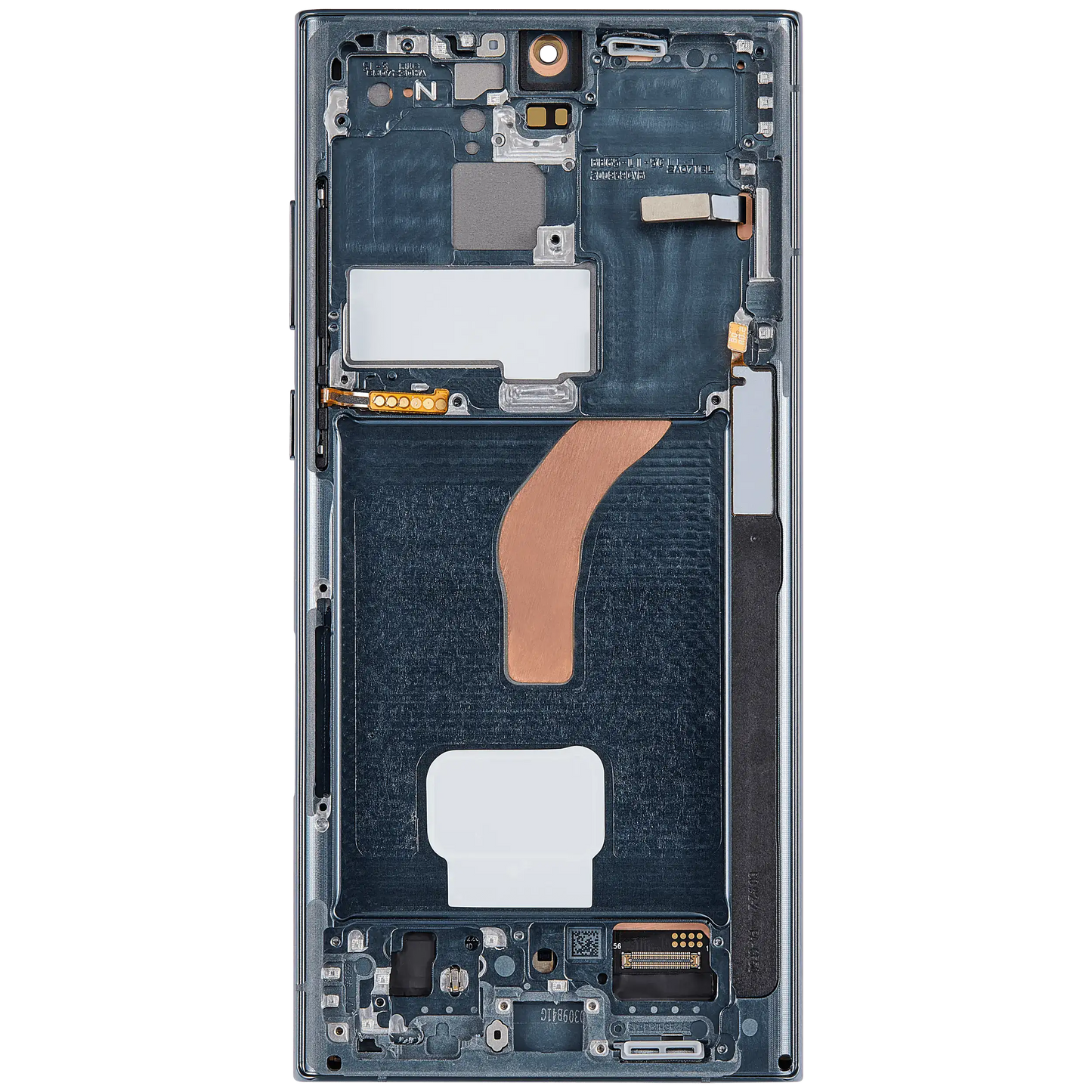 OLED Assembly With Frame For Samsung Galaxy S22 Ultra 5G (US & International Version) (Aftermarket Plus) (120Hz) (Green)