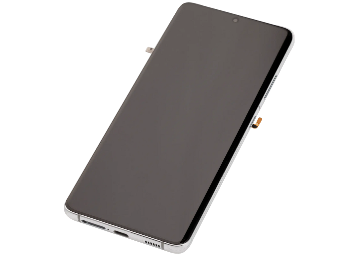 OLED Assembly With Frame For Samsung Galaxy S21 Ultra 5G (Aftermarket Plus) (120Hz) (Phantom Silver)