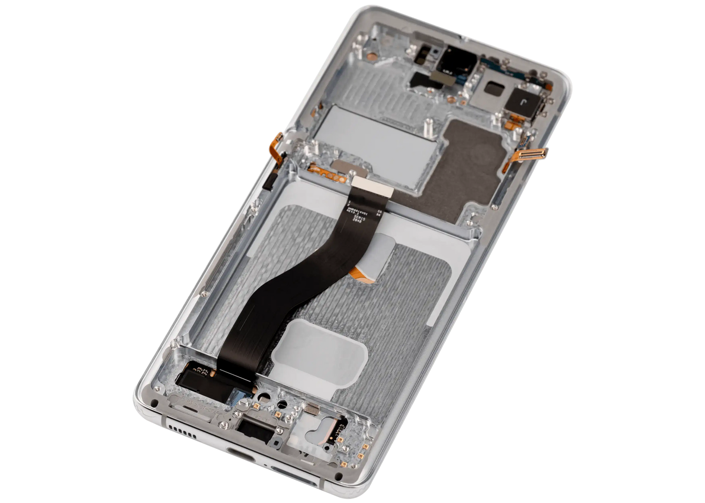 OLED Assembly With Frame For Samsung Galaxy S21 Ultra 5G (Aftermarket Plus) (120Hz) (Phantom Silver)