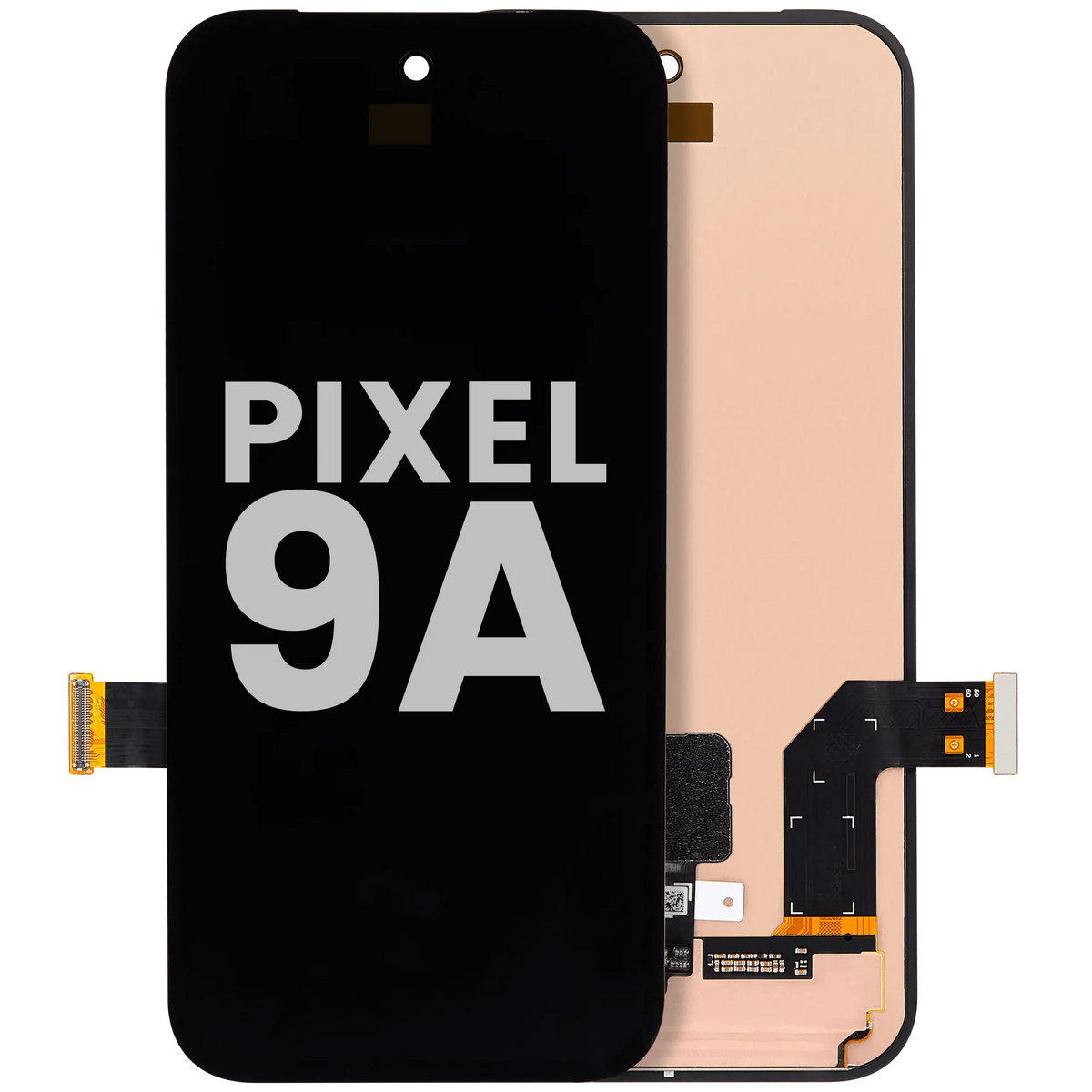 OLED Assembly Without Frame (With Fingerprint Sensor) For Google Pixel 9A (Used ORM Pull : Grade B) (All Colors) - replacement part product view
