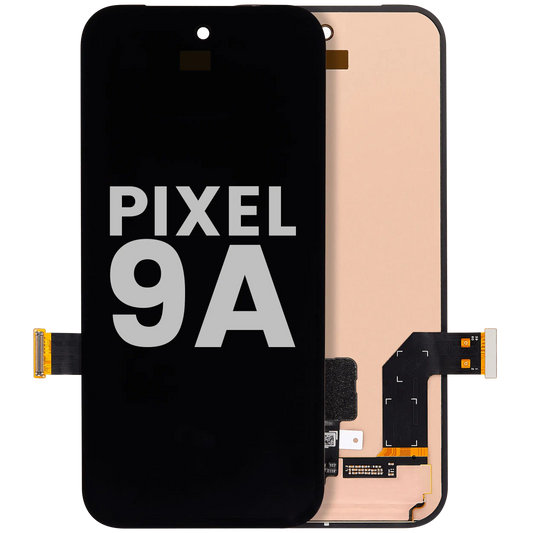 OLED Assembly Without Frame (With Fingerprint Sensor) For Google Pixel 9A (Used ORM Pull : Grade B) (All Colors) - replacement part product view