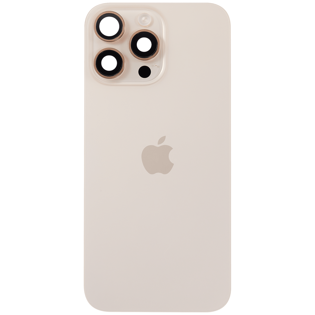 Back Glass w/ MagSafe Magnet & NFC & Flashlight Flex For iPhone 16 Pro Max (Service Pack) (Desert Titanium) — product photo 3