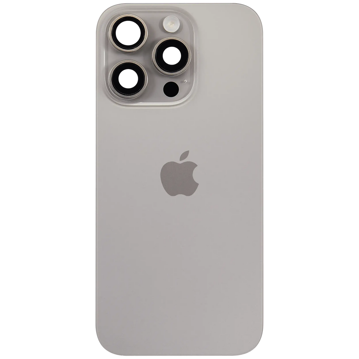 Back Glass w/ MagSafe Magnet & NFC & Flashlight Flex For iPhone 16 Pro (Service Pack) (Natural Titanium) — product photo 3