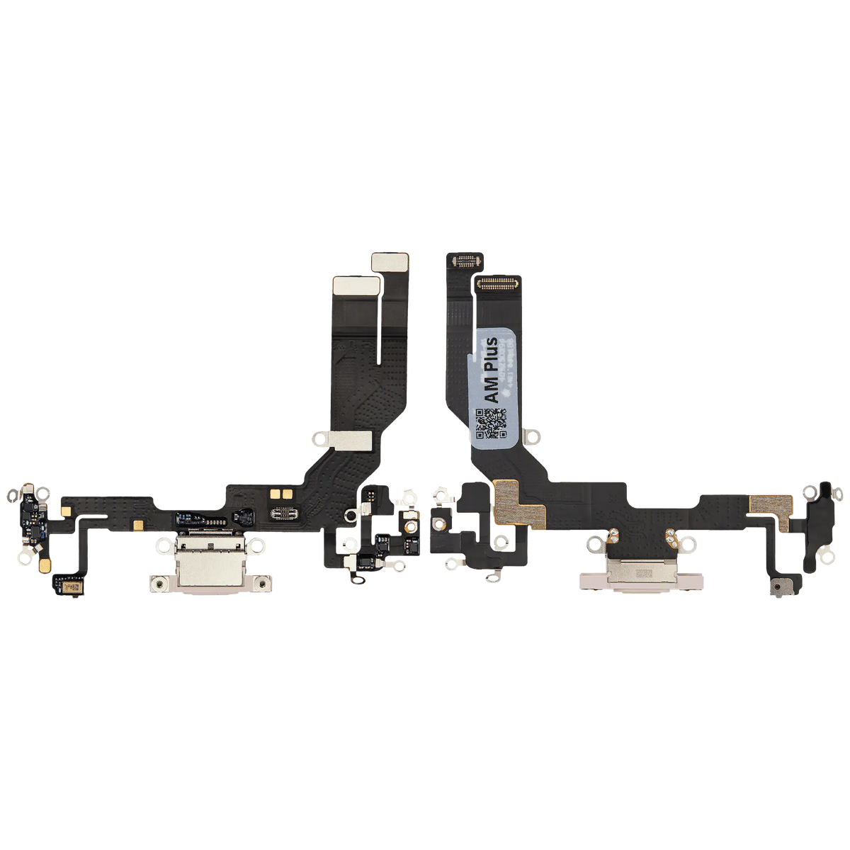 Charging Port Flex Cable For iPhone 16e / 17e (Aftermarket Plus) (Soft Pink) - product image 2