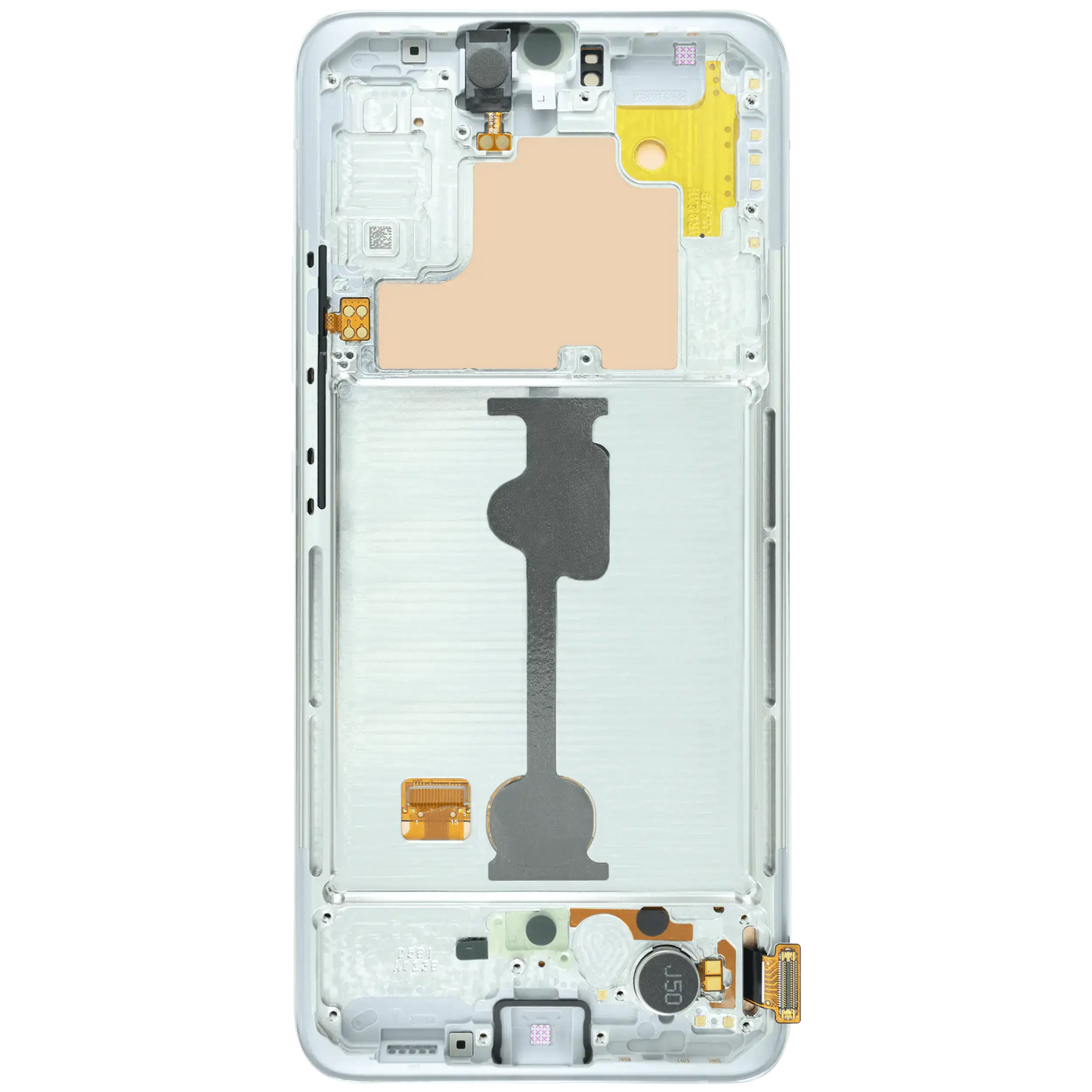 OLED Assembly With Frame For Samsung Galaxy A90 5G (A908 / 2019) (Service Pack) (White)