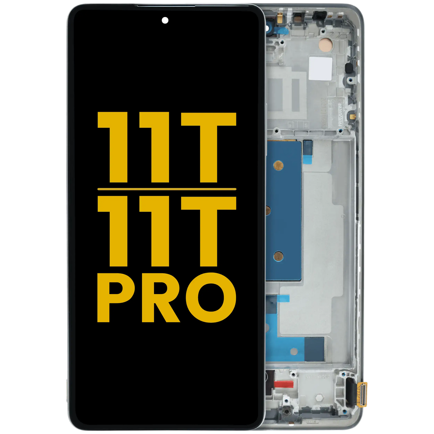 OLED Assembly With Frame For Xiaomi 11T / 11T Pro (Refurbished) (Celestial Blue) – replacement part product view – OLED Display Replacement for phone repair