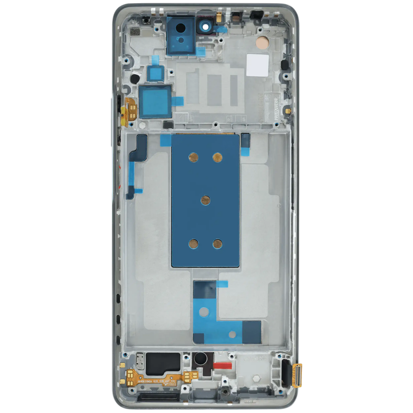 OLED Assembly With Frame For Xiaomi 11T / 11T Pro (Refurbished) (Celestial Blue) – mobile phone part alternate view – OLED Display Replacement for phone repair