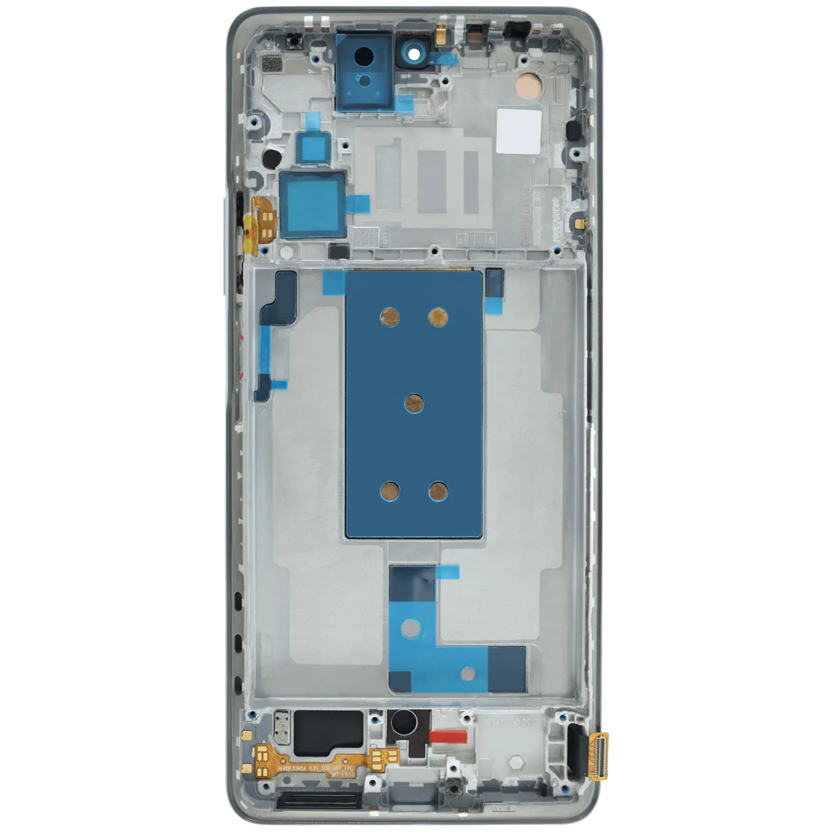 OLED Assembly With Frame For Xiaomi 11T / 11T Pro (Refurbished) (Celestial Blue) – mobile phone part alternate view – OLED Display Replacement for phone repair