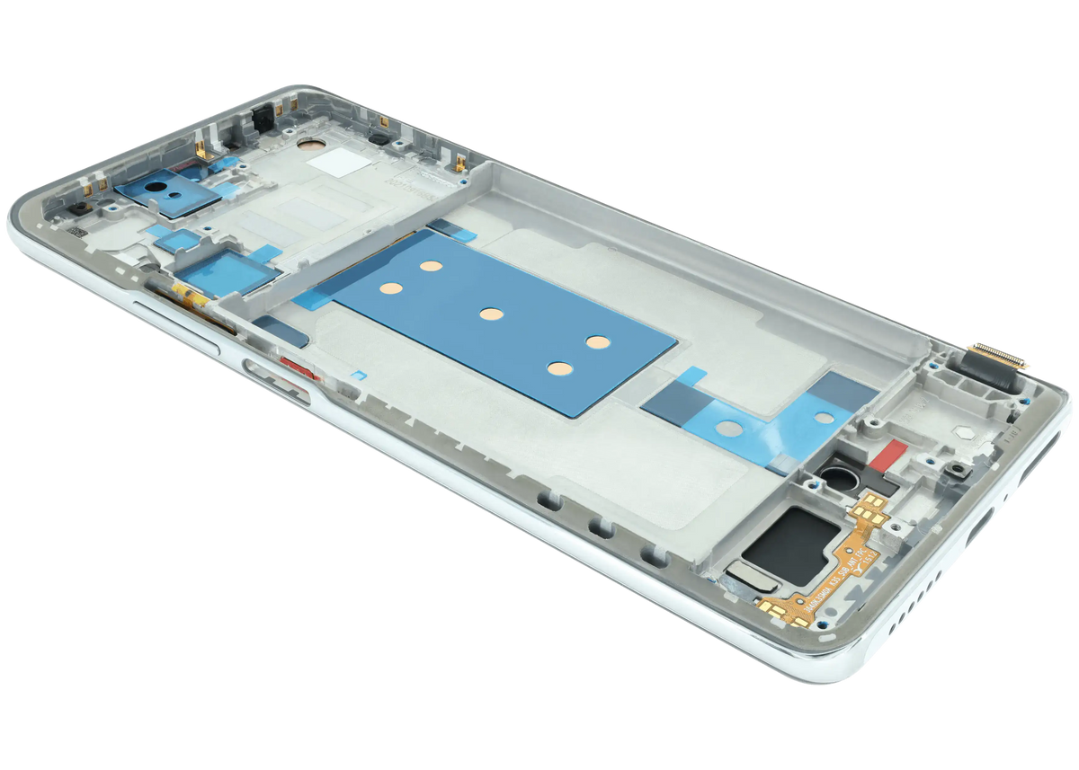 OLED Assembly With Frame For Xiaomi 11T / 11T Pro (Refurbished) (Celestial Blue) – replacement component detailed view – OLED Display Replacement for phone repair