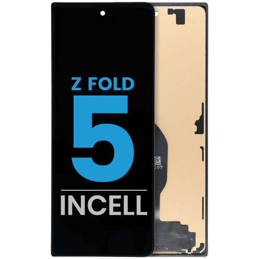 Outer LCD Assembly For Samsung Galaxy Z Fold 5 5G (Aftermarket : Incell) (All Colors) clear view