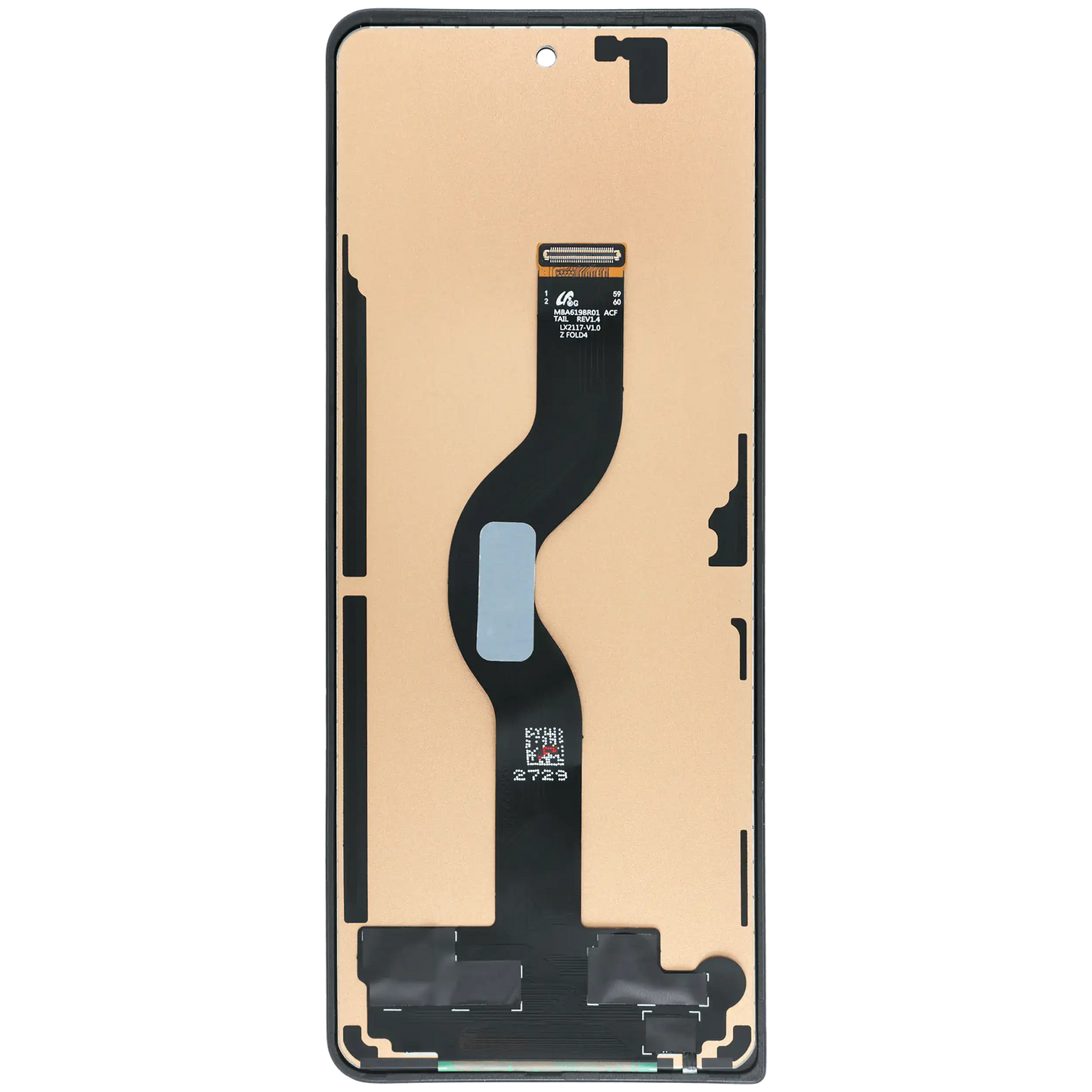 Outer LCD Assembly For Samsung Galaxy Z Fold 4 5G (Aftermarket : Incell) (All Colors) clear view
