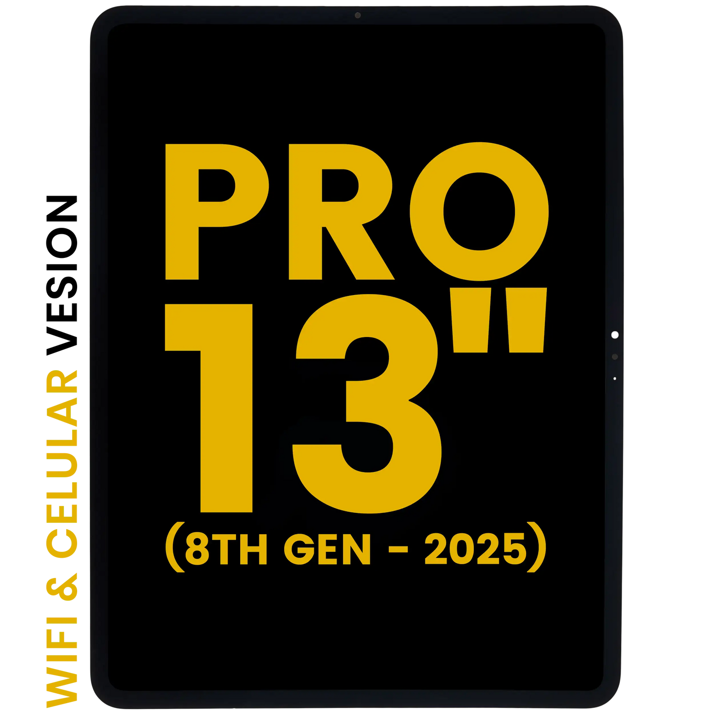 OLED Assembly With Digitizer For iPad Pro 13" 8th Gen (2025) (WiFi / Cellular) (Refurbished) (All Colors)