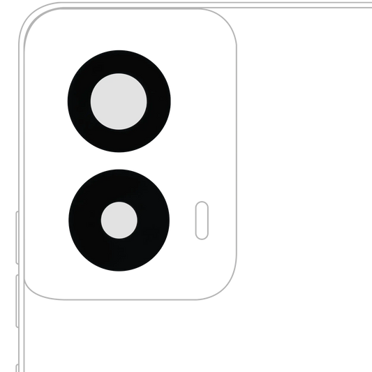 Back Camera Lens (Glass Only) With Adhesive For Motorola Moto Edge 2024 (XT2405 / 2024) (All Colors) | SKU 107282225904 | image 1