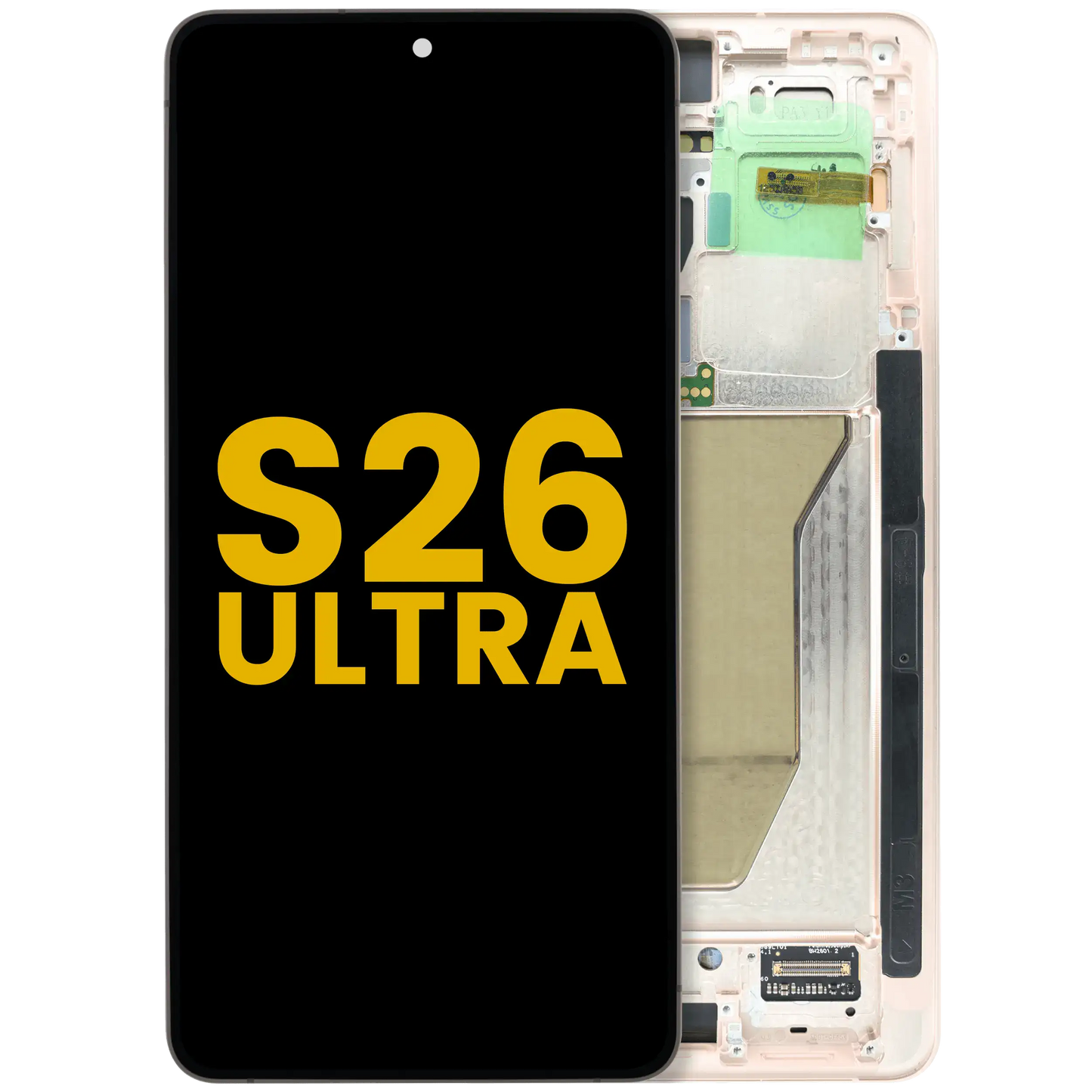 OLED Assembly With Frame For Samsung Galaxy S26 Ultra 5G (US & International) (Refurbished) (Pink Gold)