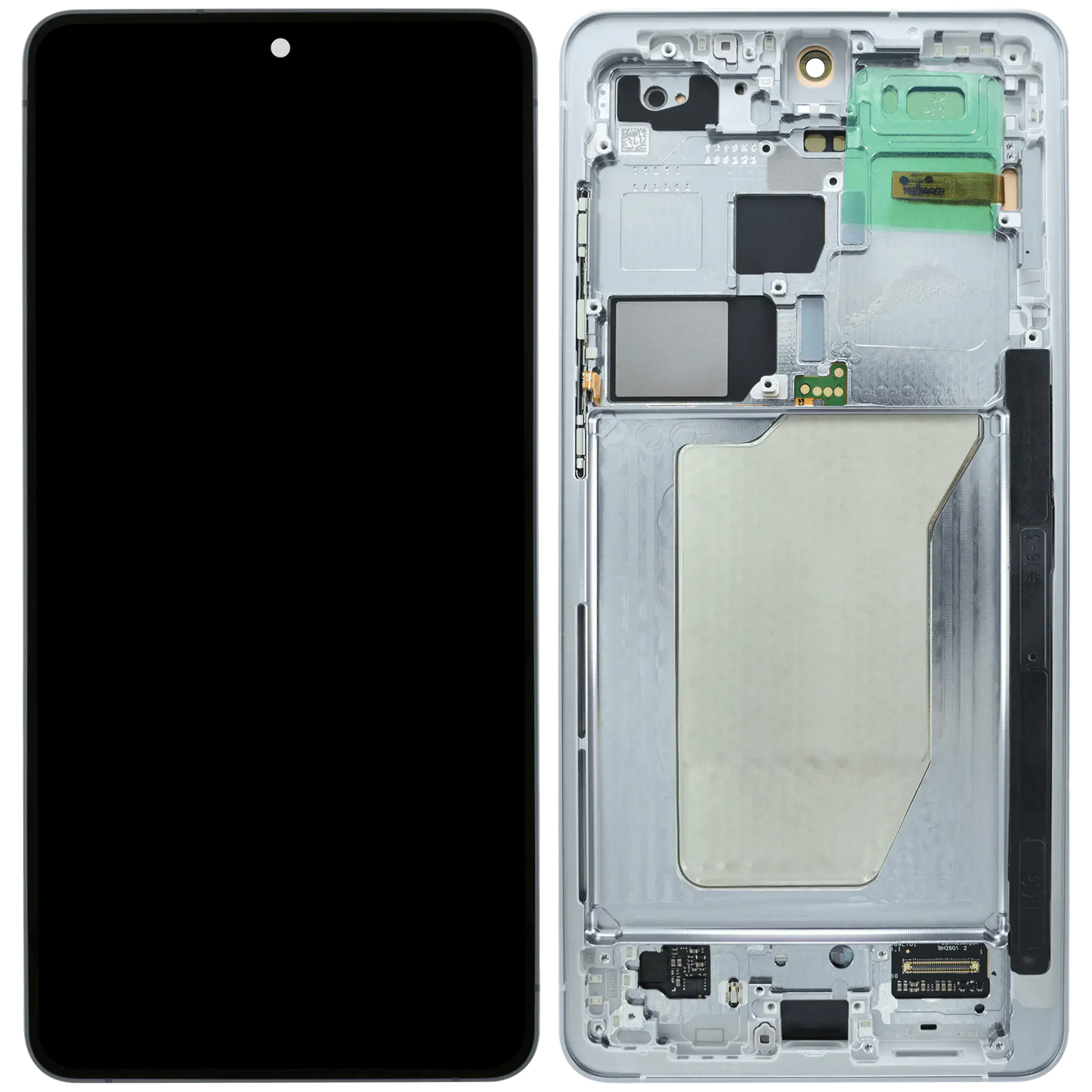 OLED Assembly With Frame For Samsung Galaxy S26 Ultra 5G (US & International) (Refurbished) (Silver Shadow)