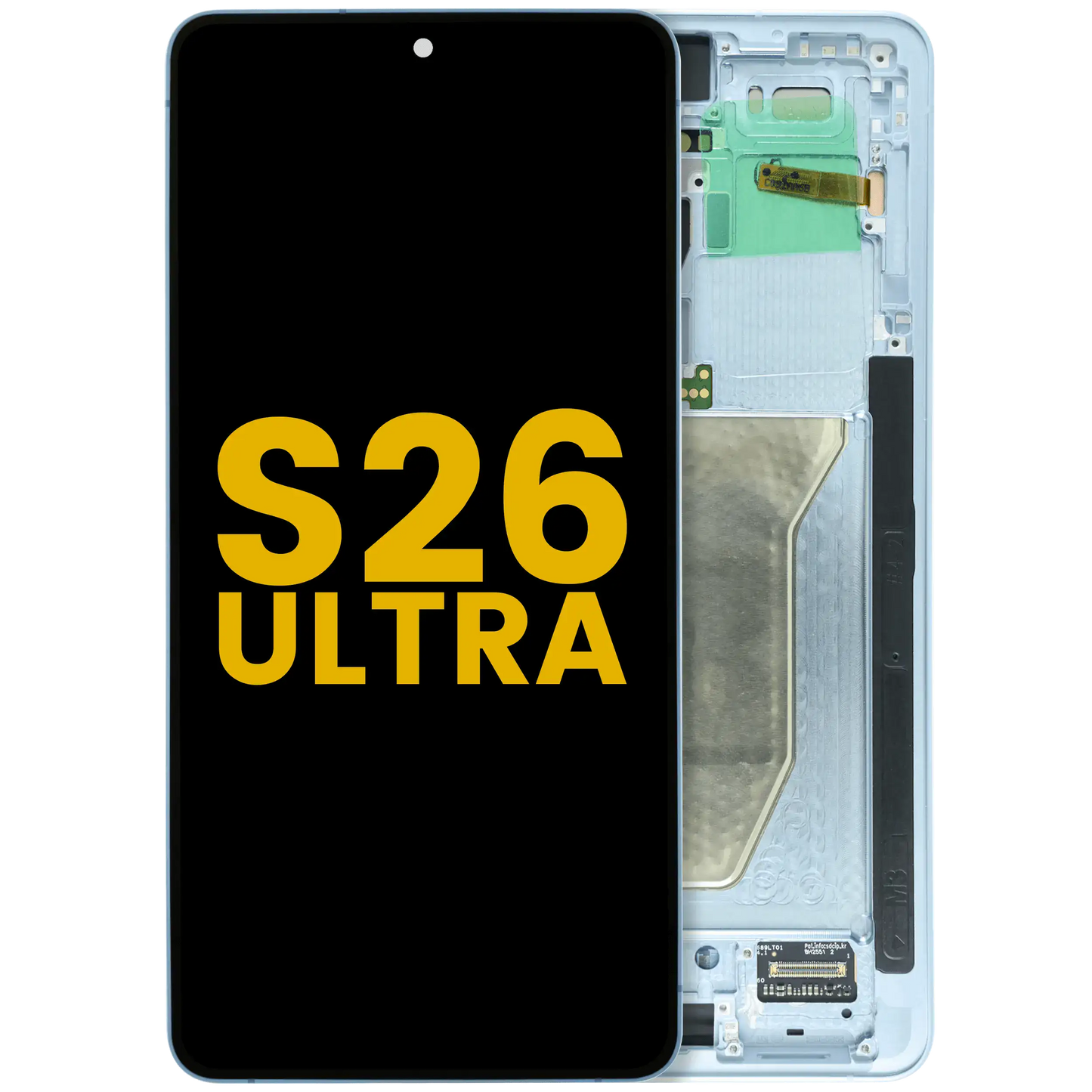 OLED Assembly With Frame For Samsung Galaxy S26 Ultra 5G (US & International) (Refurbished) (Sky Blue)