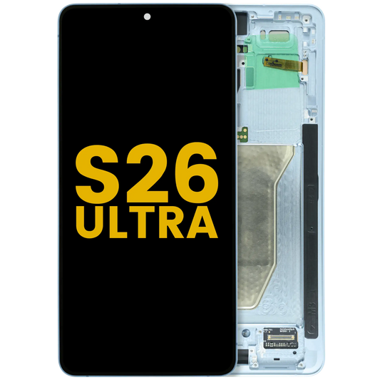 OLED Assembly With Frame For Samsung Galaxy S26 Ultra 5G (US & International) (Refurbished) (Sky Blue)