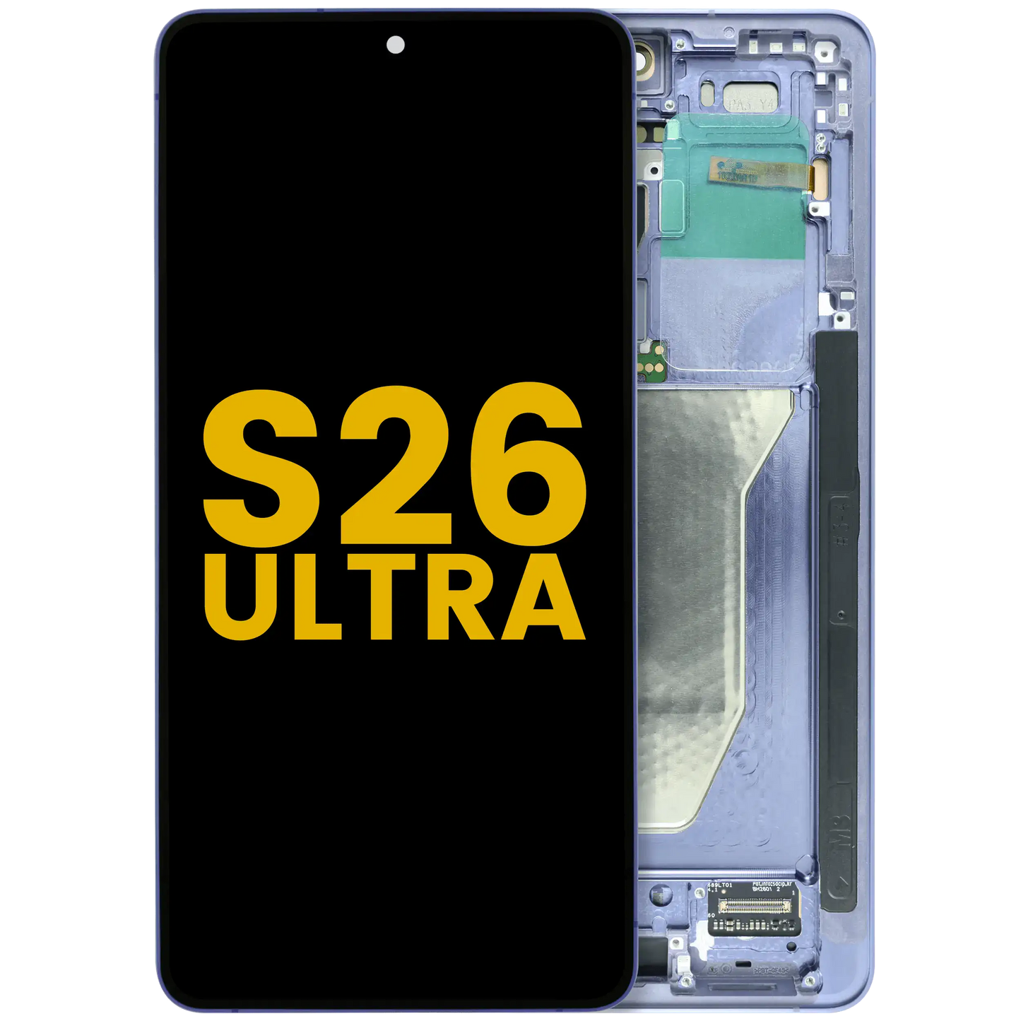 OLED Assembly With Frame For Samsung Galaxy S26 Ultra 5G (US & International) (Refurbished) (Cobalt Violet)