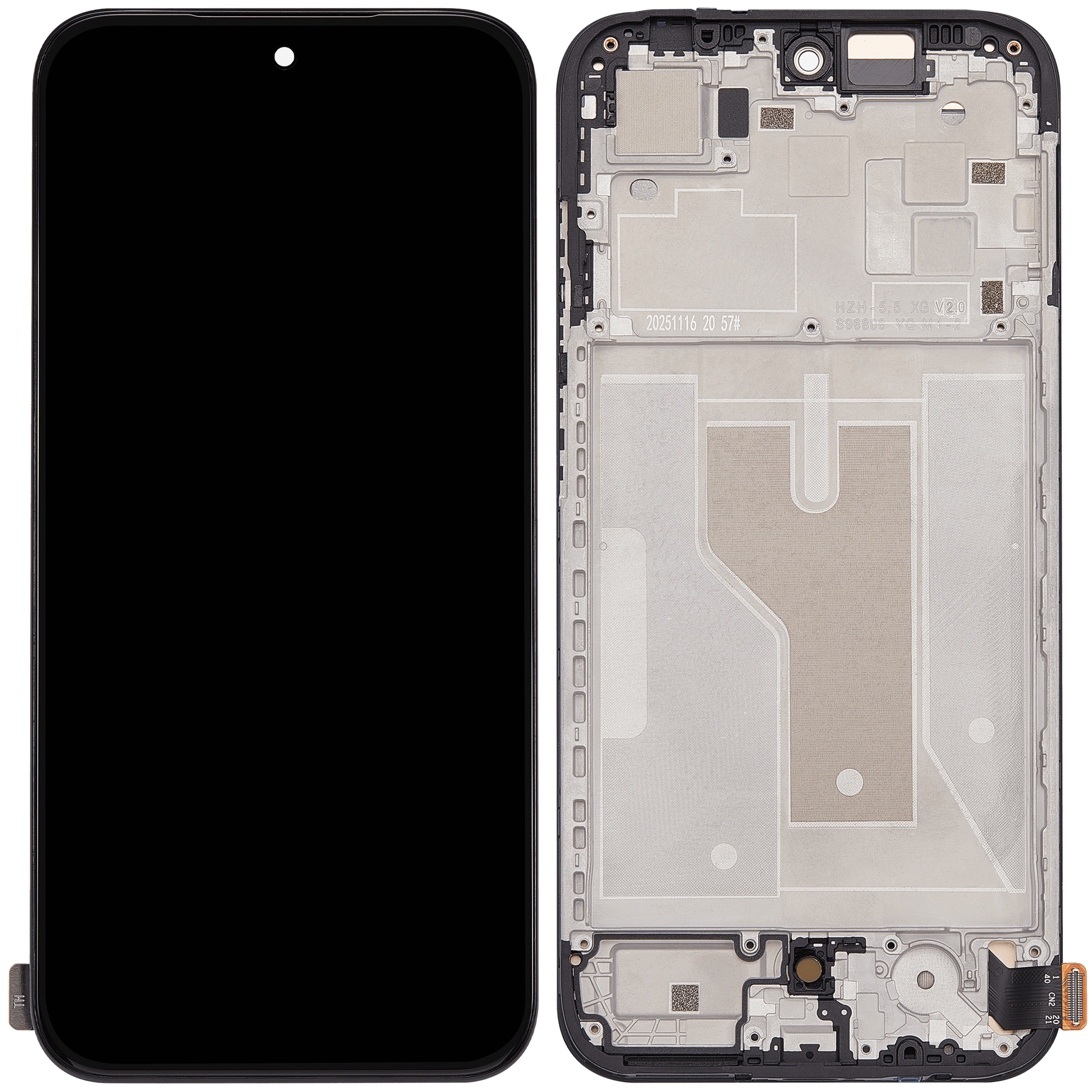 OLED Assembly With Frame For Motorola G67 (XT2621-2 / 2026) / G77 (XT2621-4 / 2026) (Refurbished) (All Colors) replacement part SKU 107182228262 image 7