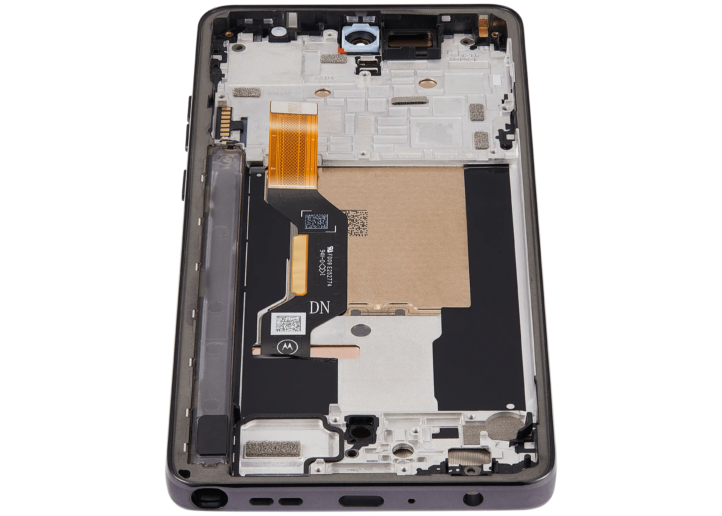OLED Assembly With Frame Compatible For Motorola Moto G Stylus 5G (XT2619/2026) (Refurbished) (Coal Smoke) replacement part SKU 107182228094 image 3