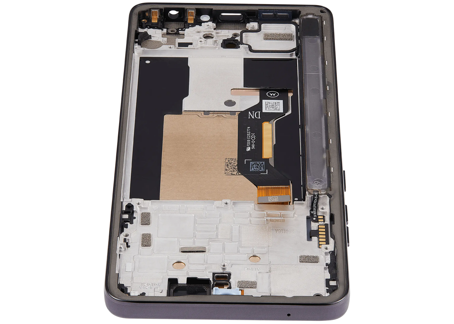 OLED Assembly With Frame Compatible For Motorola Moto G Stylus 5G (XT2619/2026) (Refurbished) (Coal Smoke) replacement part SKU 107182228094 image 4