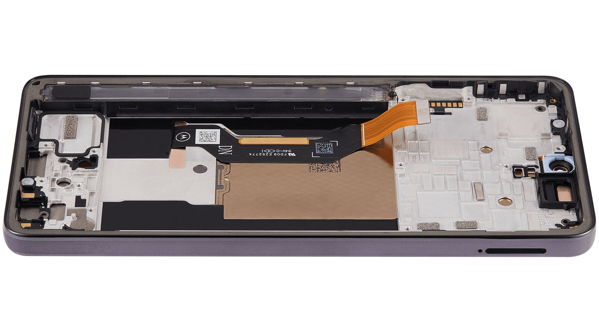 OLED Assembly With Frame Compatible For Motorola Moto G Stylus 5G (XT2619/2026) (Refurbished) (Coal Smoke) replacement part SKU 107182228094 image 6
